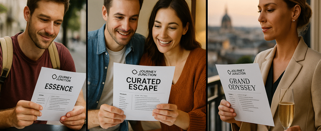 Essence vs. Curated vs. Grand: Which Journey Junction Plan is Right for You?